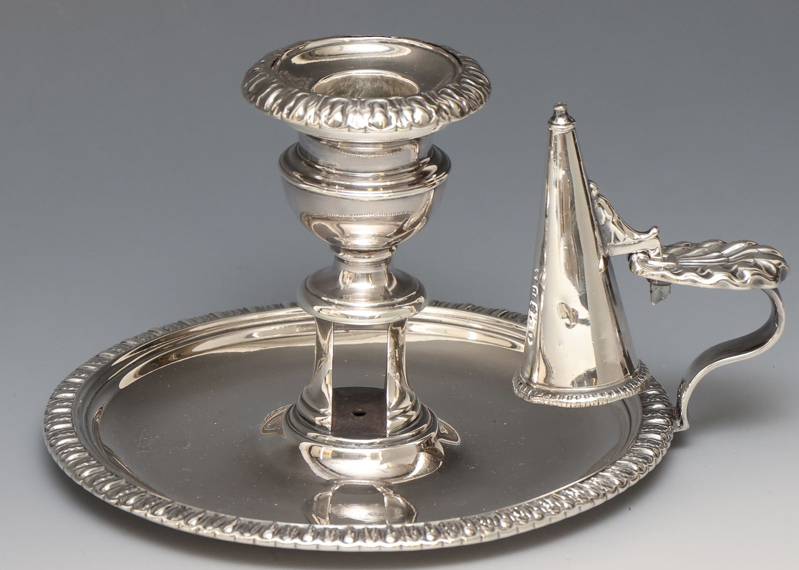 Matthew Boulton British Regency Sterling Silver Chamberstick (1 of 12)