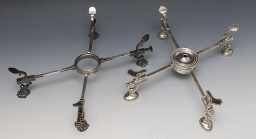 Old Sheffield Plate Dish Crosses