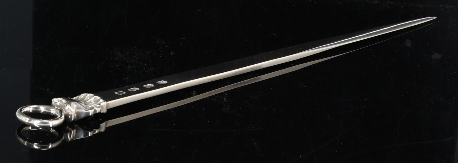 Louisa and Samuel Courtauld Georgian British Sterling Silver Meat Skewer (1 of 7)