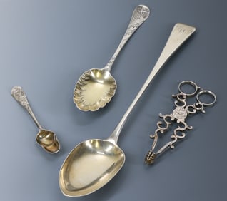 Georgian British Sterling Silver Serving Pieces