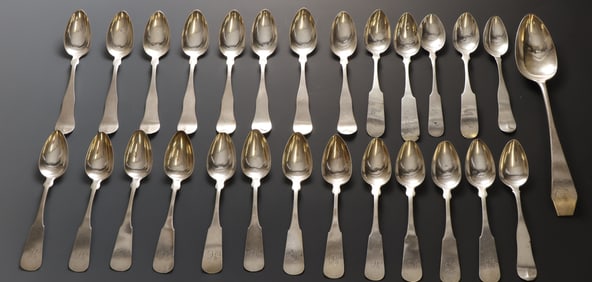 New Hampshire Coin Silver Spoons