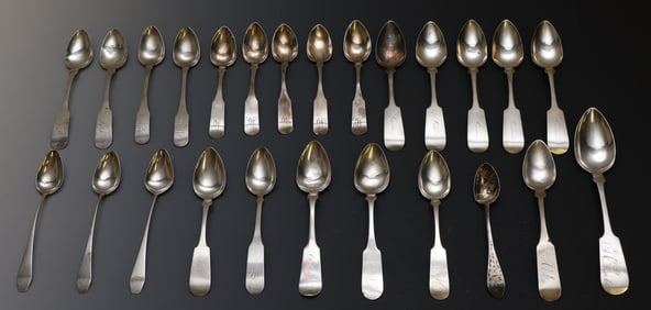 Connecticut Coin Silver Spoons