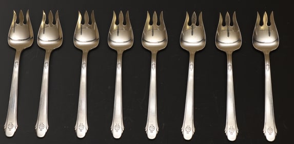 Gorham "Hunt Club" Sterling Silver Ice Cream Forks
