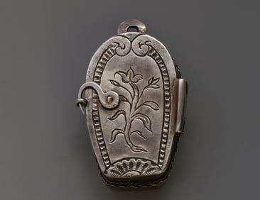 Continental Silver Reliquary Box