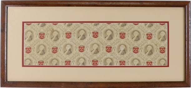 George Washington Textile Fragment