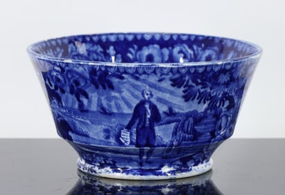 Historic Staffordshire Transfer Waste Bowl