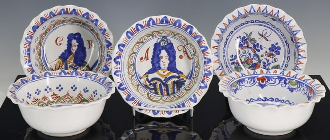 Michelle Erickson Delft Style Bowls