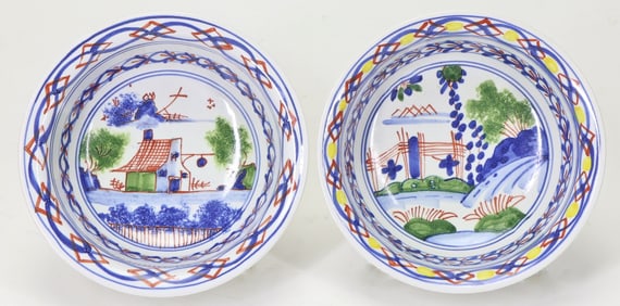 Michelle Erickson Faience Bowls