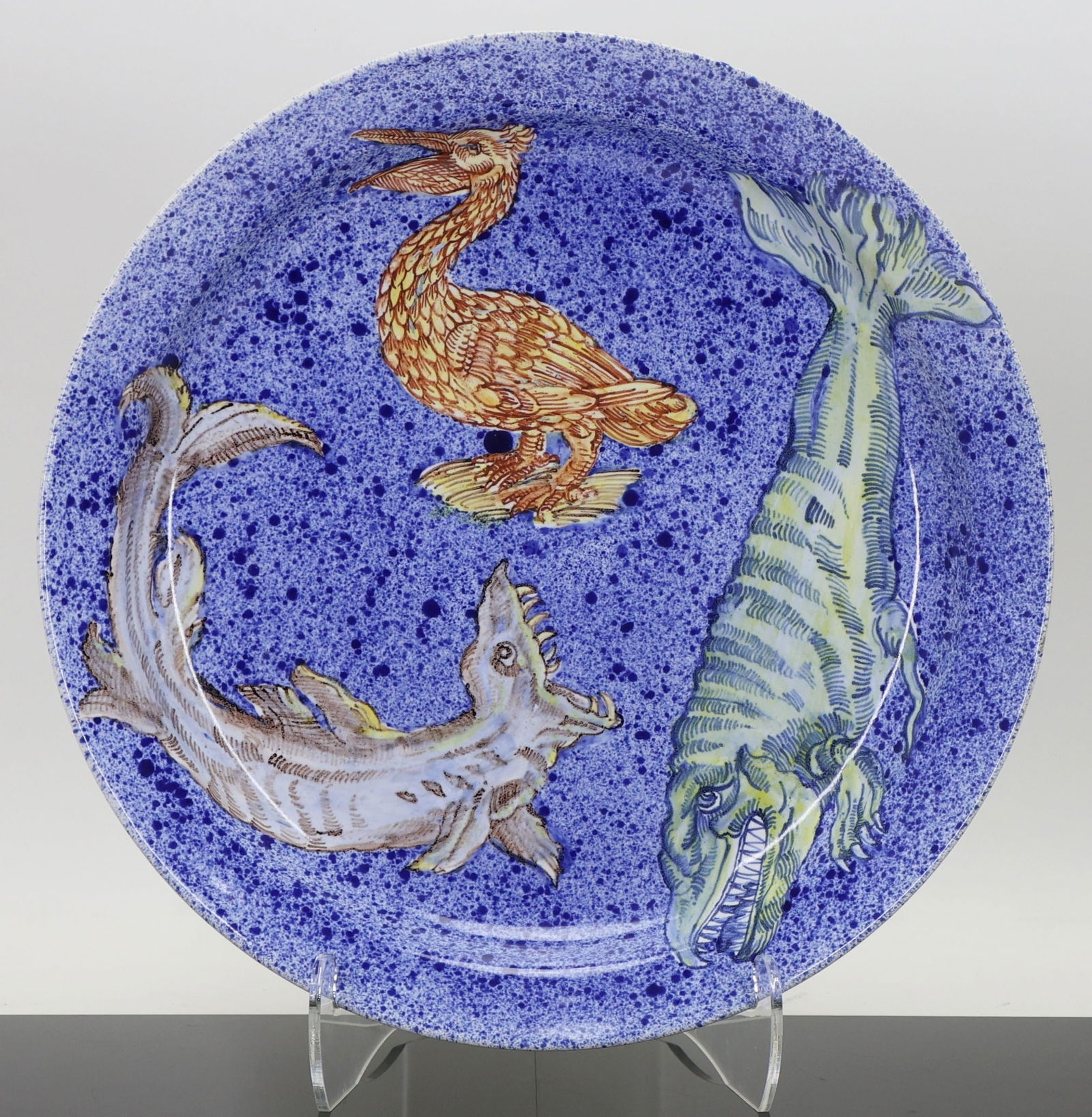 Michelle Erickson Spatterware Plate (1 of 8)