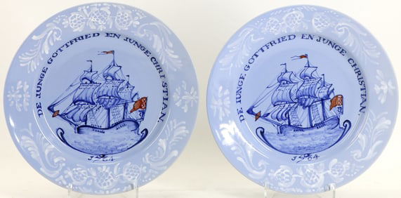 Michelle Erickson Delft Style Plates