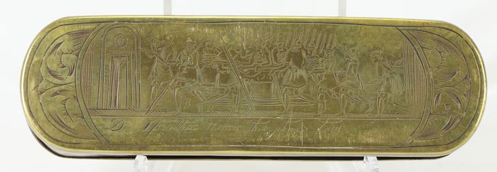 Dutch Engraved Snuff Box, c. 1750