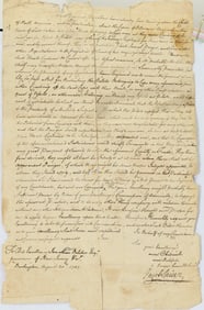 Colonial New Jersey Document, 1747