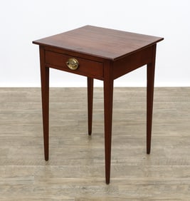 Pennsylvania Hepplewhite Cherry Side Table
