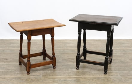Cherrywood Splayed Leg Tavern Tables