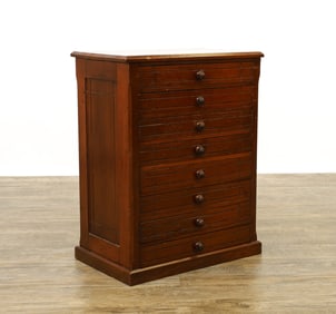 Eight Drawer Spool Cabinet