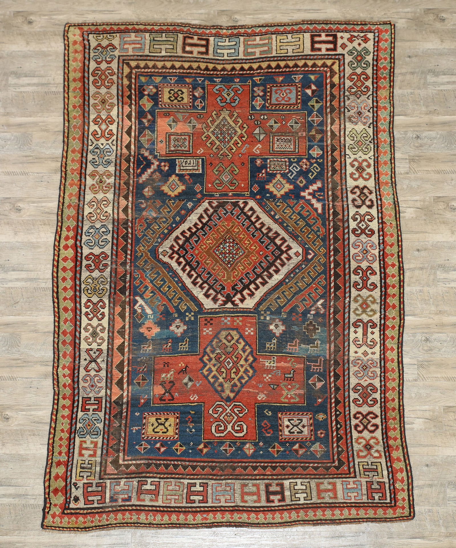 Caucasian Kazak Rug (1 of 17)