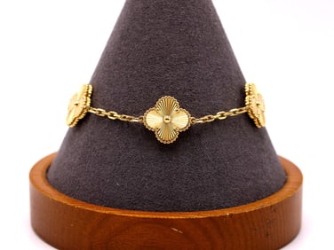 Van Cleef & Arpels 18k YG Bracelet