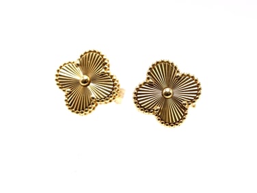 Van Cleef & Arpels 18k YG Earrings