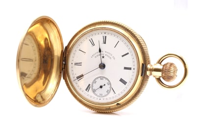14k YG Columbus Watch Co. Pocketwatch