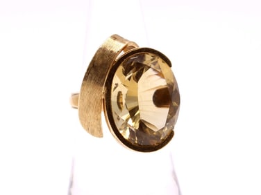 14k Citrine RIng
