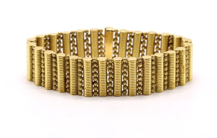 George H. Cahoone & Co 18k YG Bracelet