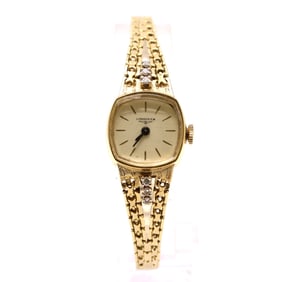 14k YG Longines Ladies Wristwatch