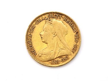 United Kingdom 1894 Gold Half Sovereign