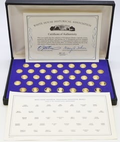 Franklin Mint 24k Gold Presidential Medals