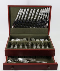 Wallace "Stradivari" Sterling Silver Flatware Service for 12