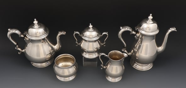 International "Kenilworth" Sterling Silver Tea and Coffee Service