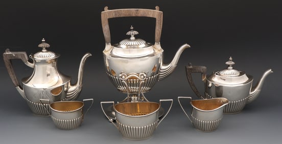 Gorham / Black, Starr, and Frost Sterling Silver Mini Tea and Coffee Service