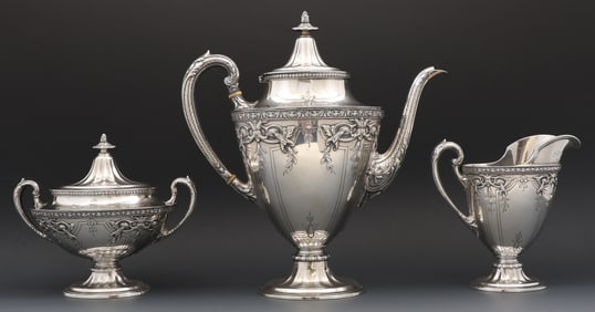 Wallace Sterling Silver Coffee Service