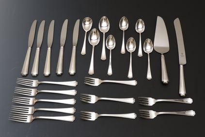 Gorham "Fairfax" Sterling Silver Partial Flatware Service for 5