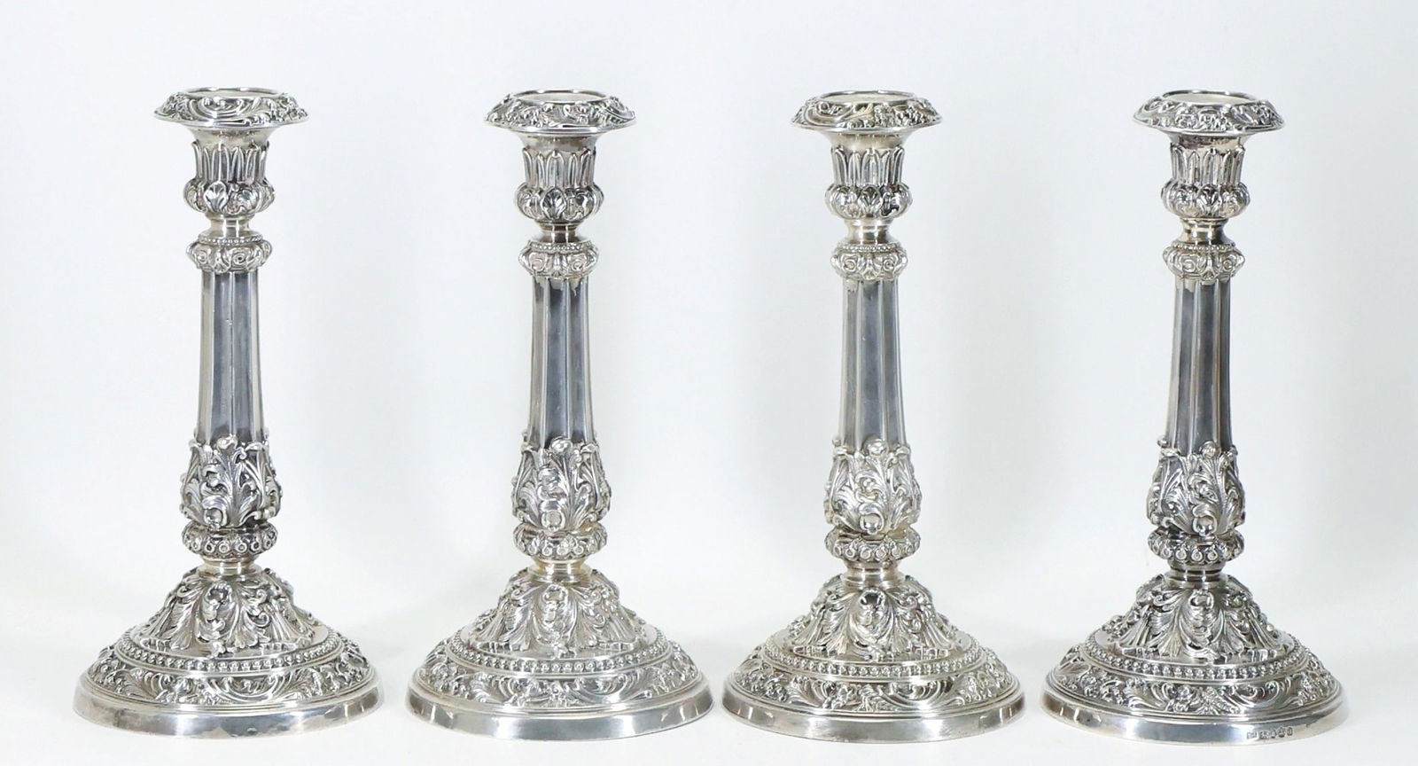 S.C. Younge British Regency Sterling Silver Candlesticks (1 of 15)