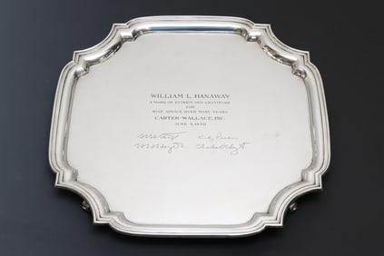 Tiffany Sterling Silver Presentation Tray