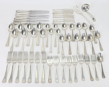 Gorham "Fairfax" Sterling Silver Flatware Service for 4 With Extras