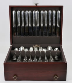Christofle "Albi" Silver Plate Flatware Service for 12