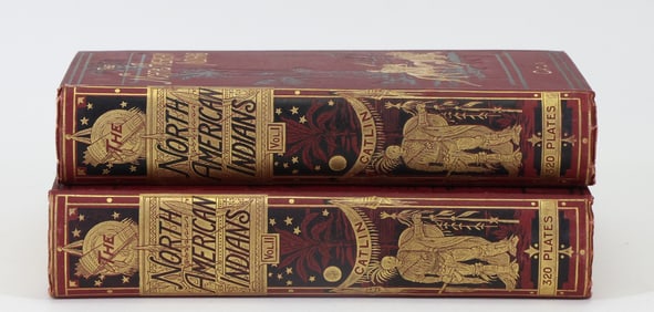 Native American Book Set-Catlin 1913
