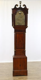 Late 18th c. Thomas Perkins English Tall Case Clock