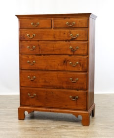 Pennsylvania Chippendale Tall Chest of Drawers