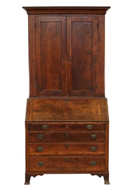 Hepplewhite Cherry Secretary Desk