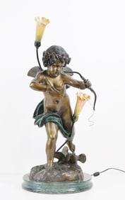 After Jean-Antoine Houdon Sculptural Lamp