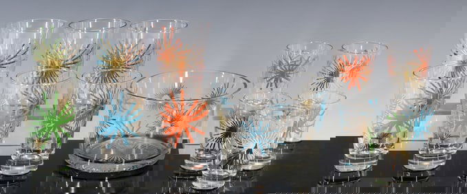Russel Wright for Bartlett-Collins Asterisk Barware