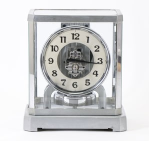 Jaeger-LeCoultre Rhodium Plated Atmos Clock