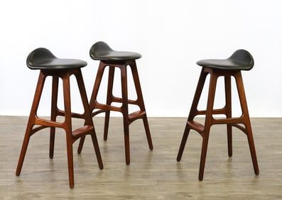 Erik Buch Model 61 Barstools