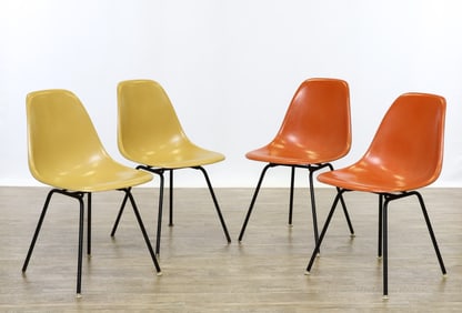 Charles and Ray Eames for Herman Miller Shell Chairs