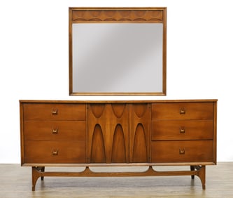 Broyhill Brasilia Dresser and Mirror