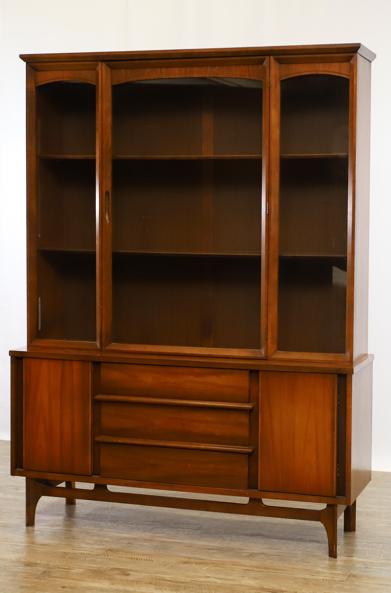 Walnut Sideboard and Hutch (1 of 13)