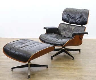 Charles And Ray Eames For Herman Miller Lounge Chair And Ottoman