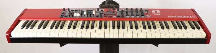 Nord Electro 6D Red Semi-Weighted Keyboard with Gator Case